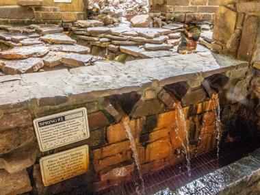 The cool, refreshing, and healing waters of the historic Three Sisters Springs still flow freely today for visitors from all over to enjoy.