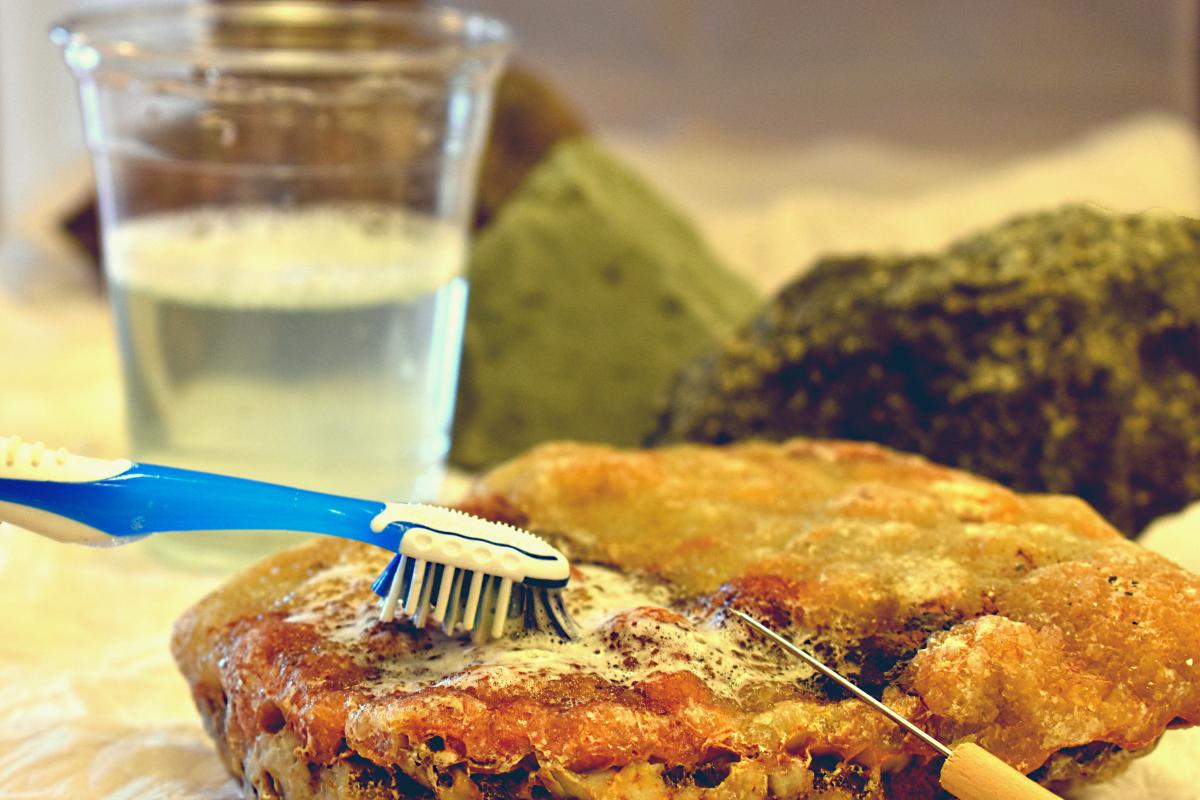 Basic Rock and Mineral Cleaning at Home Arkansas State Parks