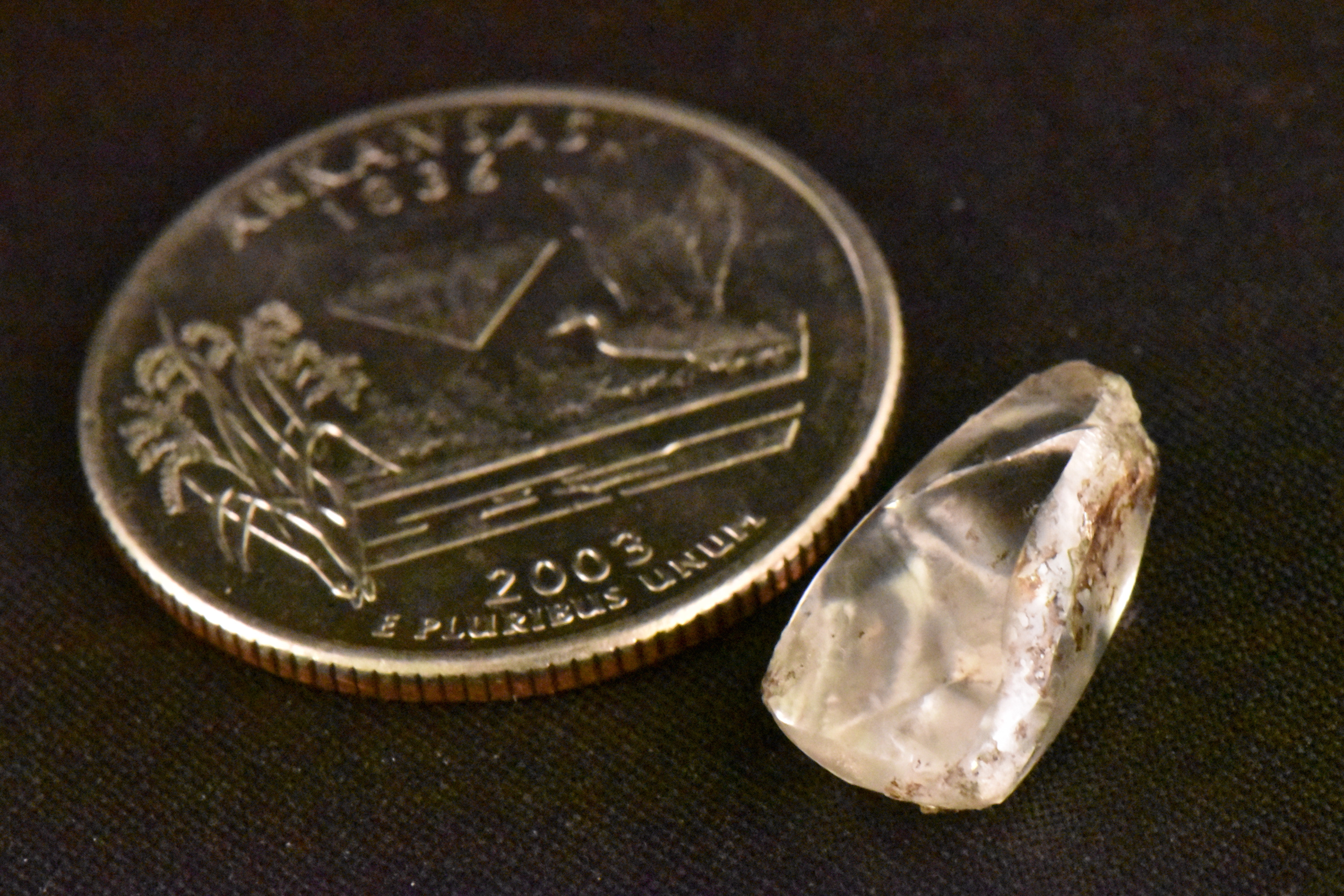 6.39 carat diamond found at Crater of Diamonds State Park