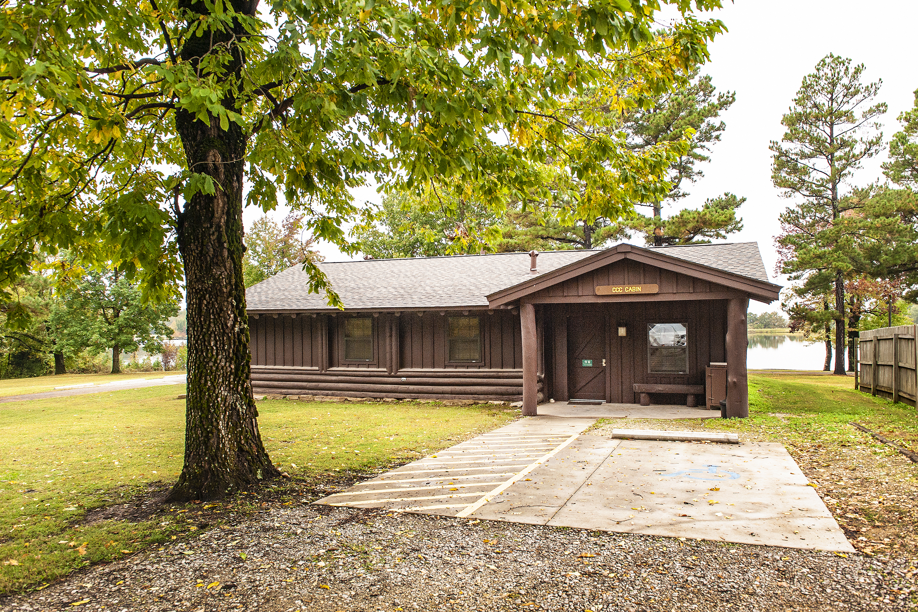 CCC cabin at Crowley's Ridge State Park