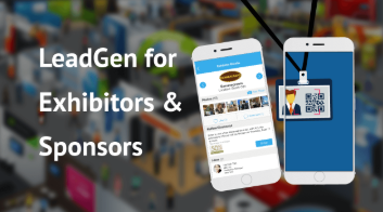Photo of LeadGen Tutorial for Exhibitors and Sponsors with link to guide