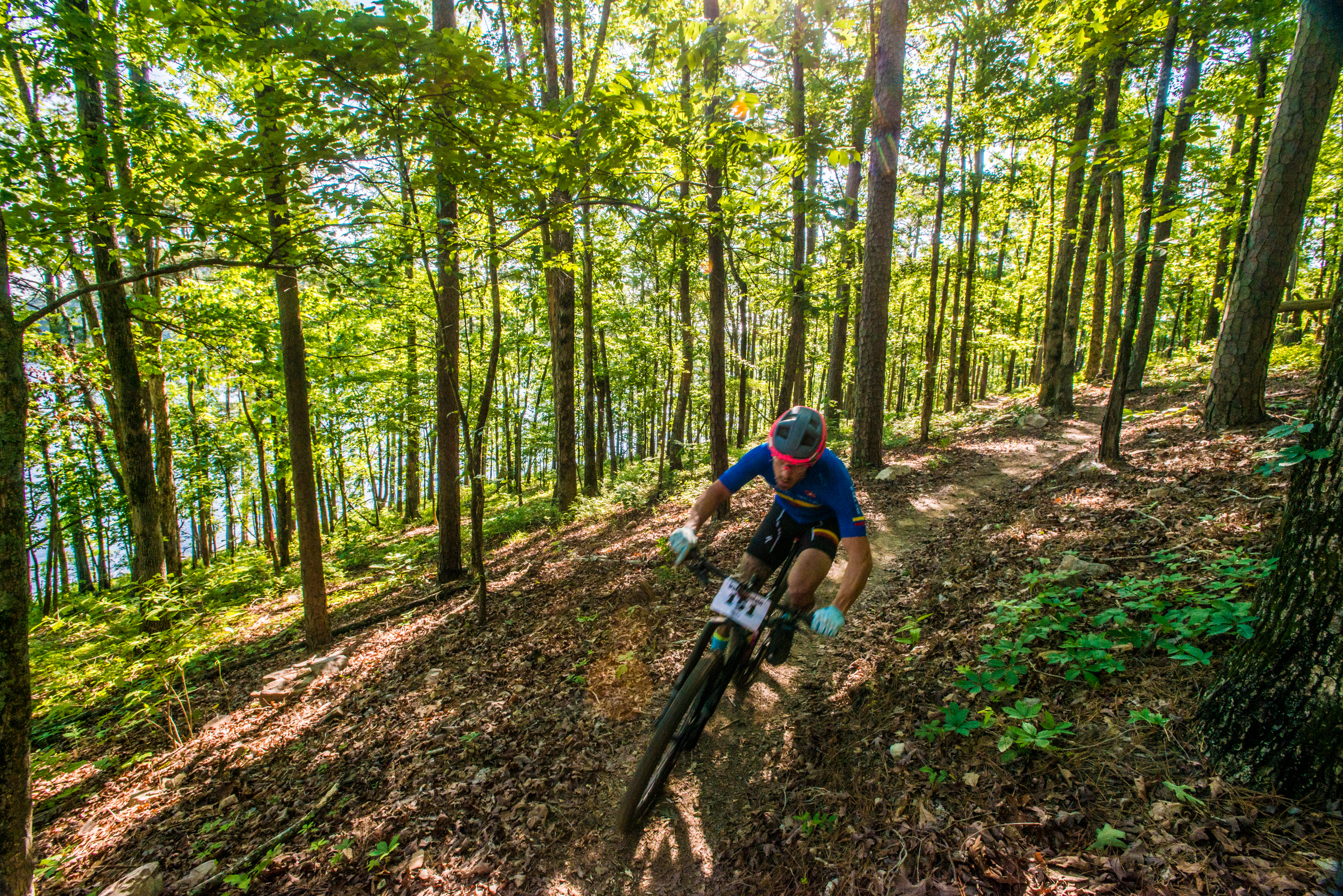 Biking Iron Mountain at Lake DeGray State Park