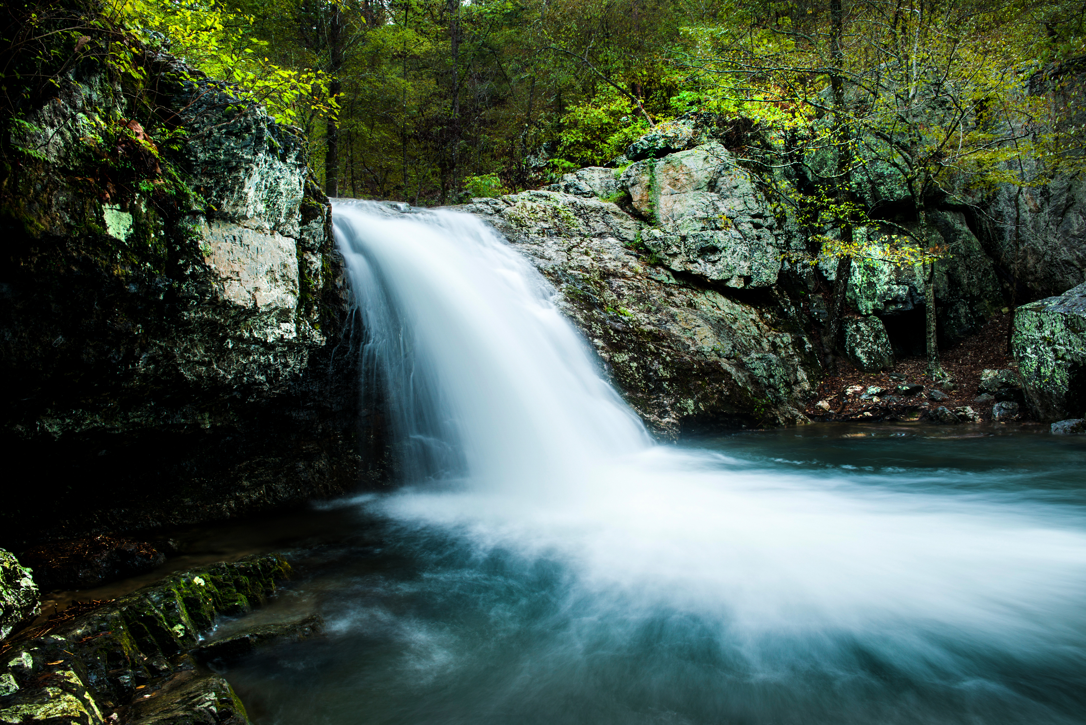 Waterfall at Lake Catherine State Park