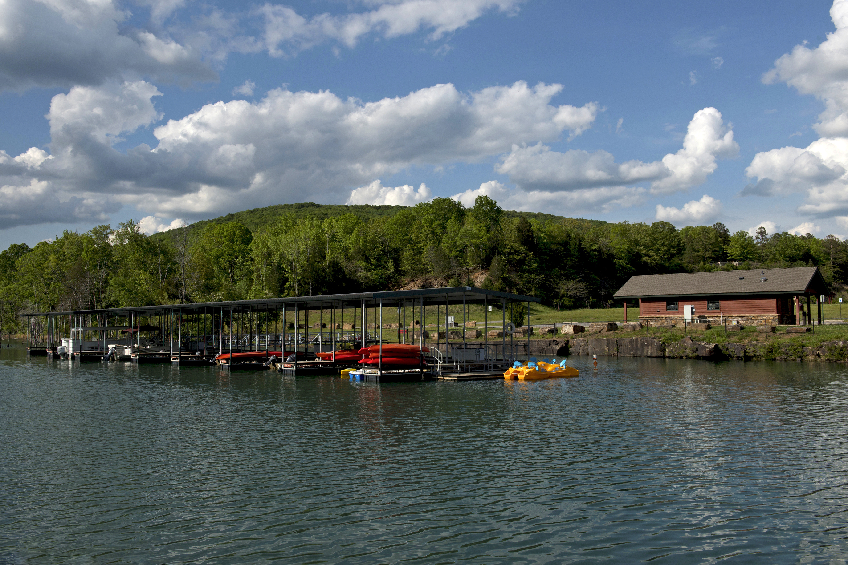 Lake Fort Smith State Park Marina