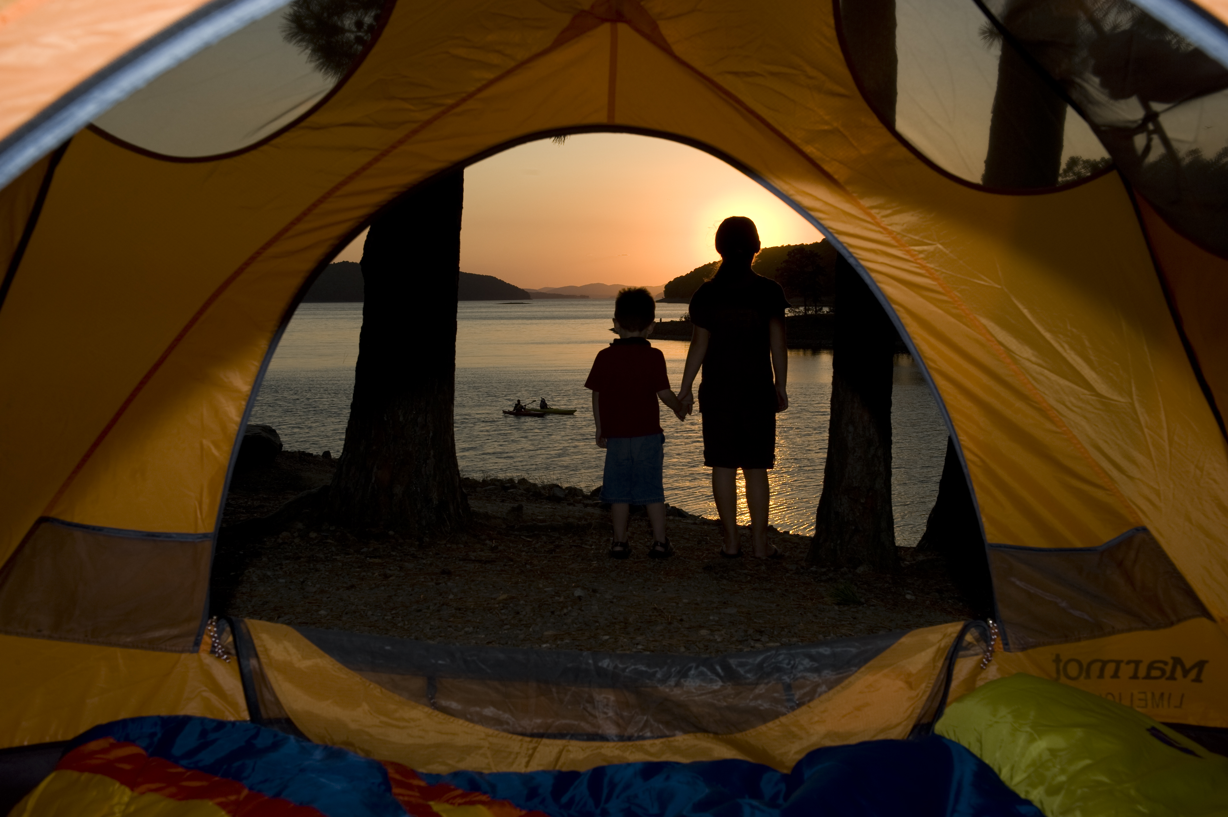 Camping at Lake Ouachita State Park