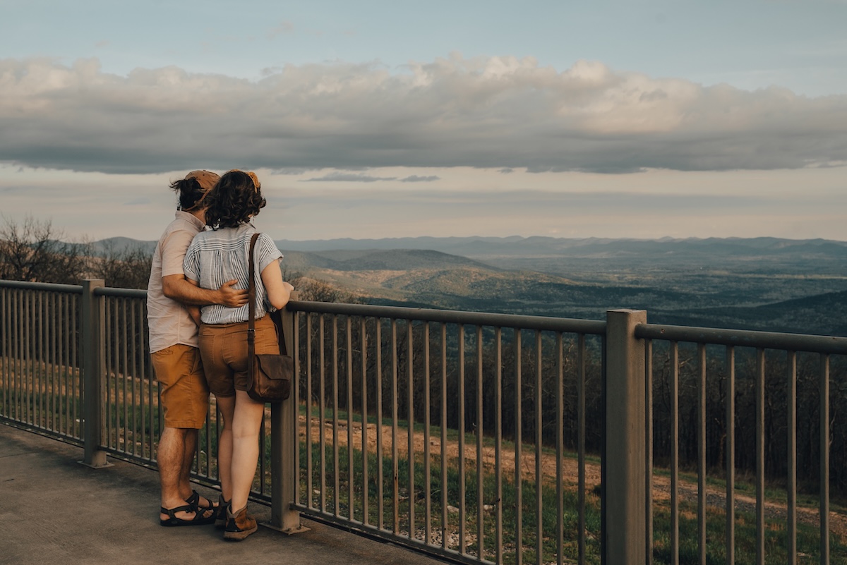 View from the Queen Wilhelmina State Park Lodge