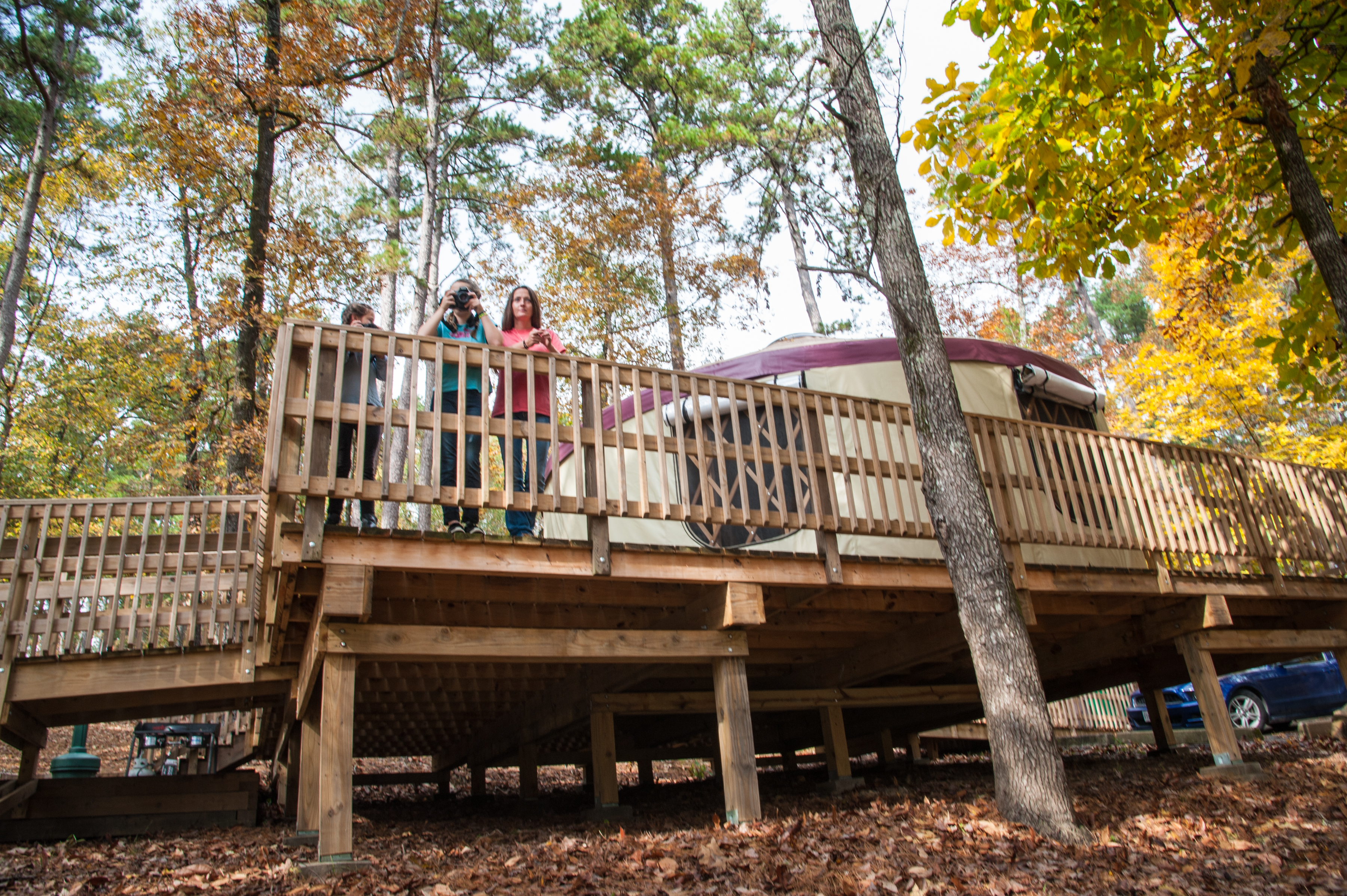 YURT at Daisy State Park