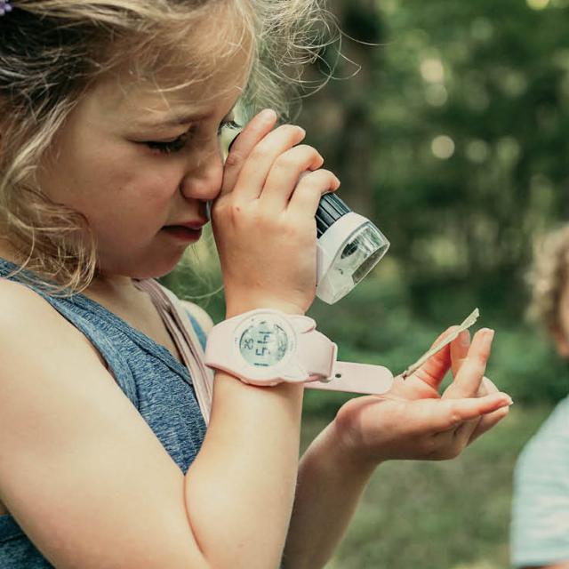 Children exploring at Petit Jean State Park