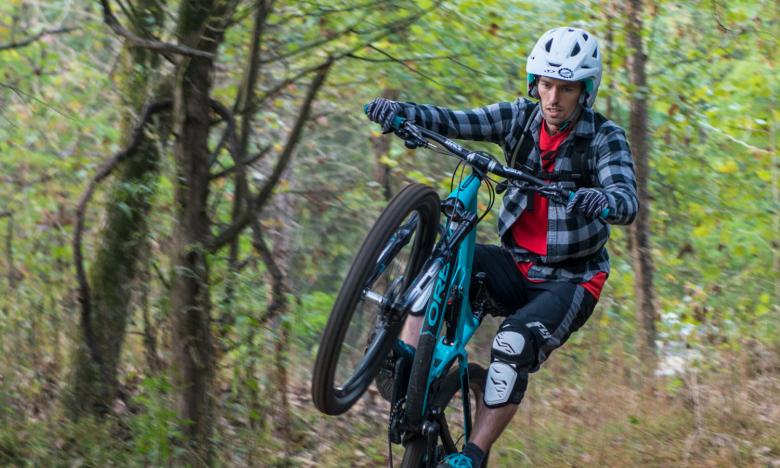 Mountain Biking the Fossil Flats Trail at Devil's Den State Park