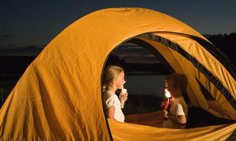 Camping at Lake Greeson