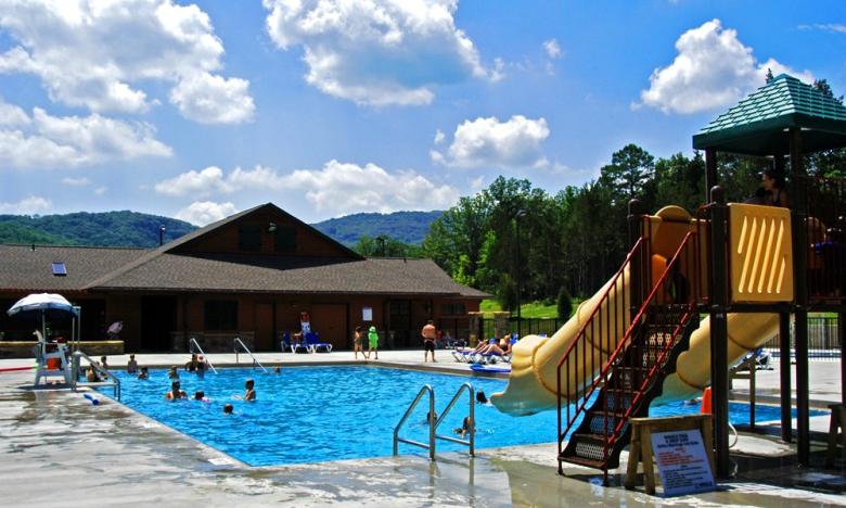 Lake Fort Smith State Park Public Swimming Pool