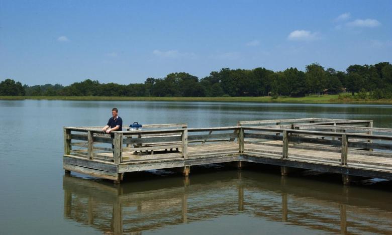 Fishing at Crowley's Ridge