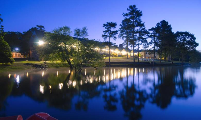 Lake DeGray Resort Lodge at Sunrise