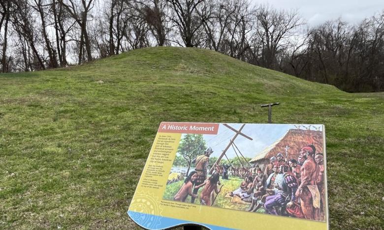 Interpretive panels detailing the history of the area can be found along the Village Trail.