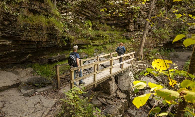 The scenery at Devils Den State Park. Photo by Kirk Jordan.