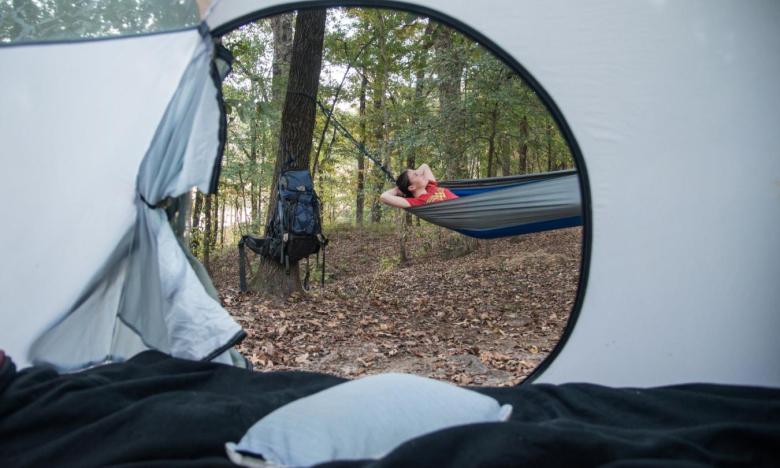 File photo of camping at Cane Creek State Park.