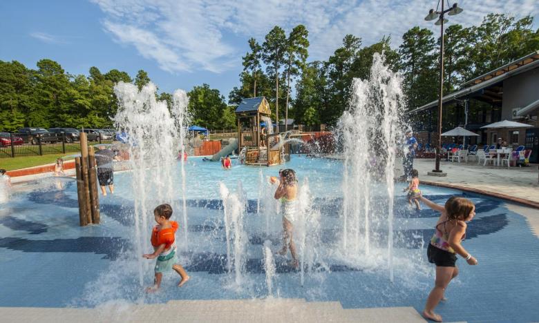 Diamond Springs Water Park at Crater of Diamonds State Park. Photo by Kirk Jordan. 