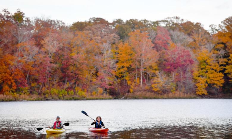 File photo of paddling at Mississippi River State Park. 