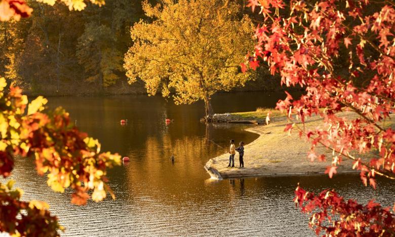 File photo of fishing at Mississippi River State Park. 