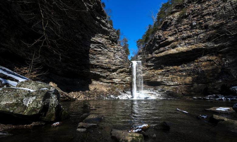 File photo of Cedar Falls at Petit Jean State Park. 