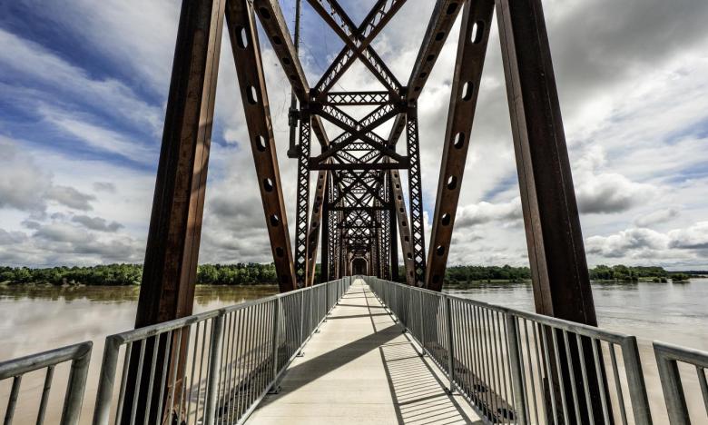 File photo of the Yancopin Bridge at Delta Heritage Trail. Photo by Kirk Jordan. 