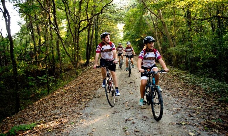 File photo of riding at Delta Heritage Trail. 