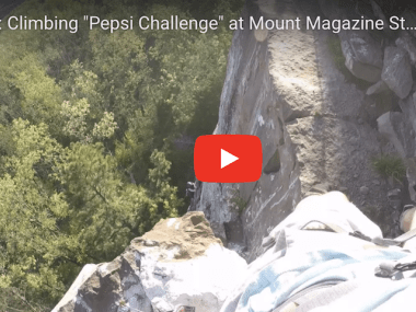 Hiking Mount Magazine Video Blog
