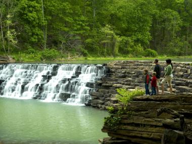 The CCC Dam at Devil's Den