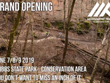 Hobbs State Park-Conservation Area Monument Trails Grand Opening