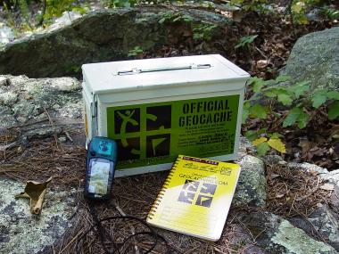 Geocaching is an outdoor scavenger hunt that people around the world participate in.