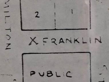 black and white plot graph of Historic Washington State Park