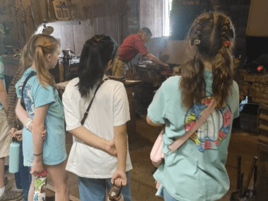 James Black and the Blacksmith Shop