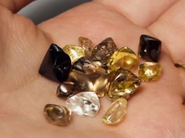 The Shape of Crater Diamonds