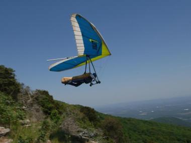 Hang Gliding at Mount Magazine State Park
