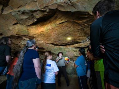 Petit Jean Petroglyphs and Pictograms