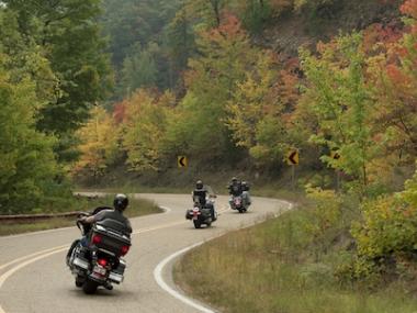 Motorcycling the Talimena Scenic Byway
