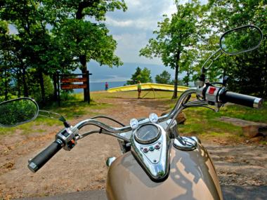 Motorcycling at Mount Magazine