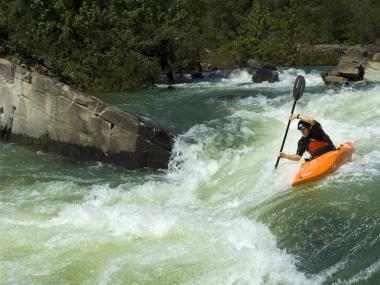 Kayaking at Cossatot River State Park-Natural Area