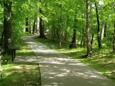 Trails at Crater of Diamonds State Park