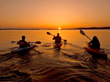 Kayaking at Lake Ouachita State Park