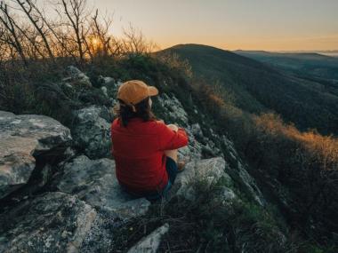 View from Queen Wilhelmina State Park