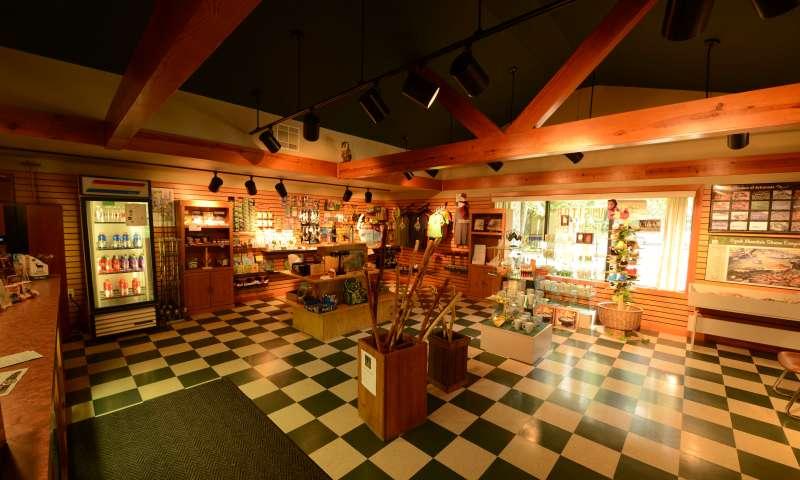 Gift shop at Withrow Springs State Park