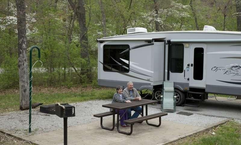 Camping at Withrow Springs State Park