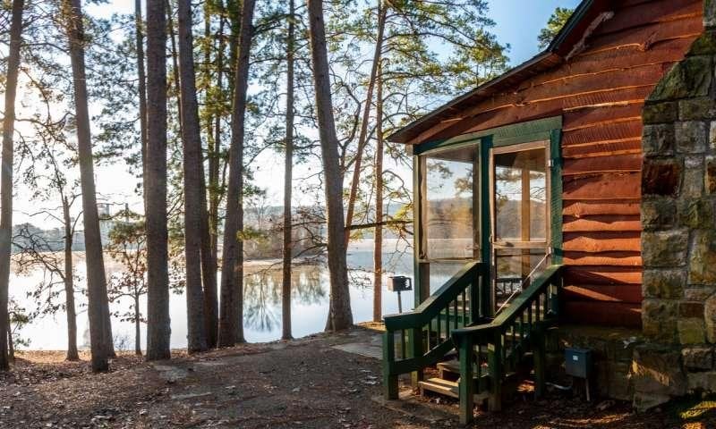 Cabin on the lake