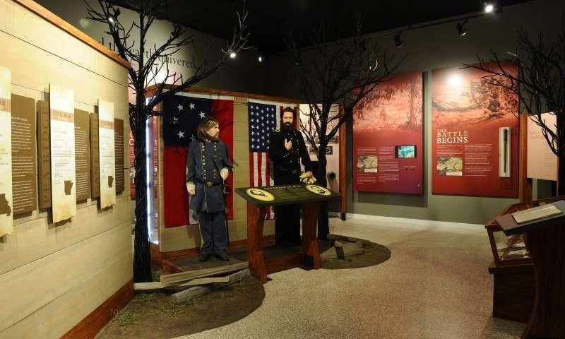 Hindman Hall Museum exhibits tell the story of the Battle of Prairie Grove