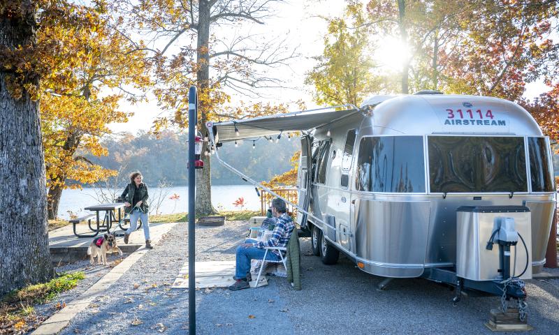 Camping Mississippi River State Park