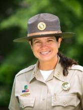Kelly Farrell, Chief of Interpretation for Arkansas State Parks