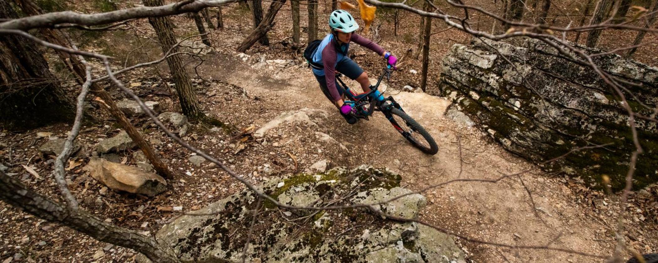 Mountain Biking on Monument Trails