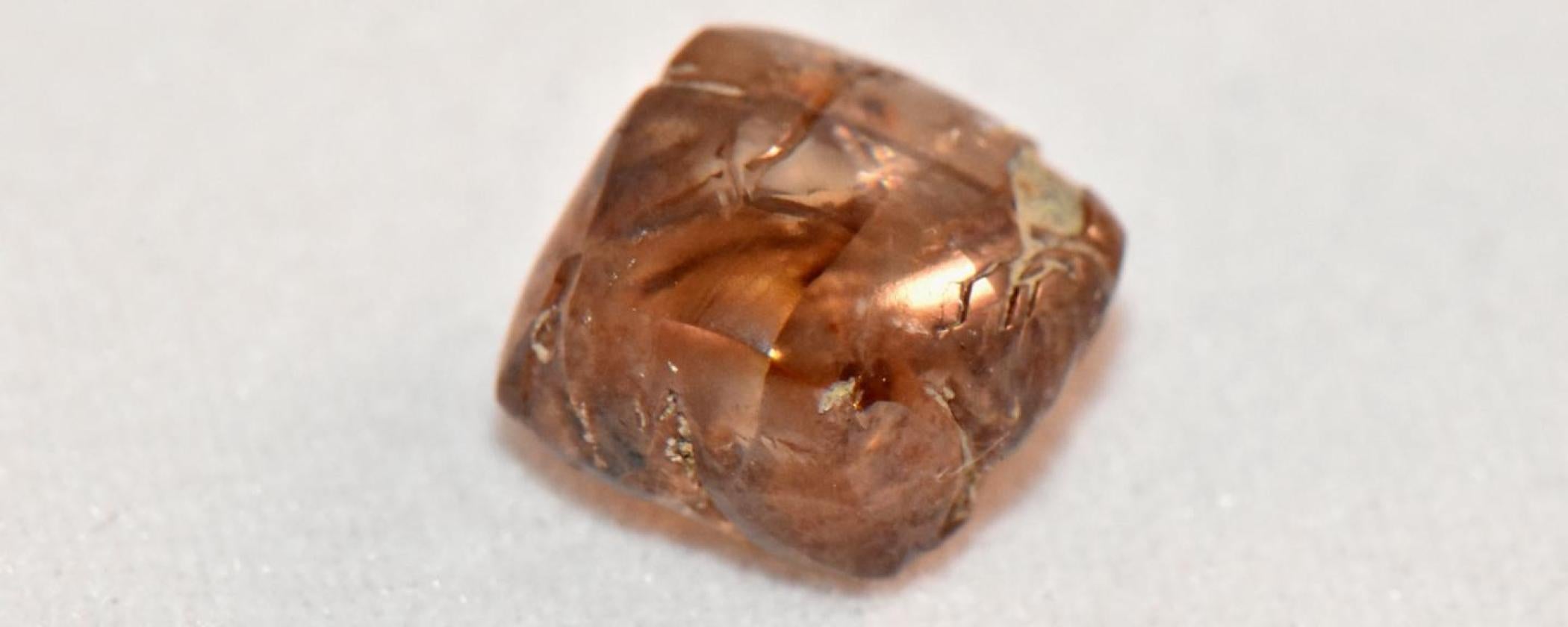 Pat Choate's 3.29-carat brown "Illusive Dream" 