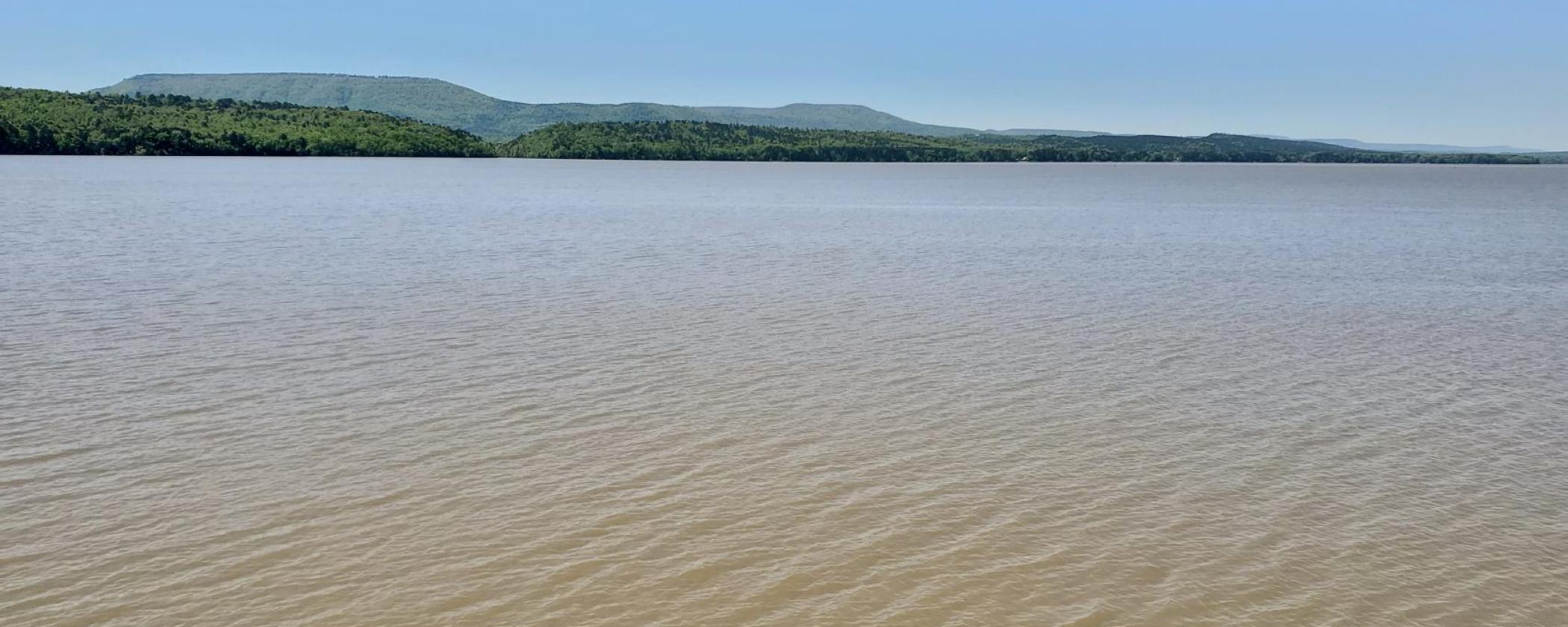 Lake Dardanelle with River Valley in background